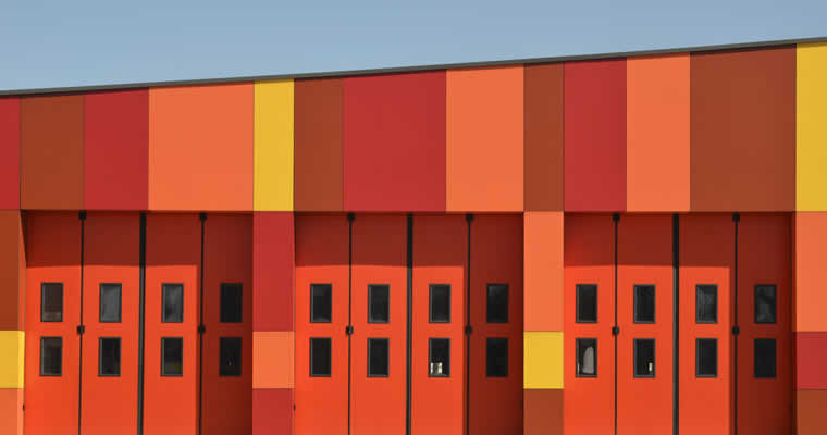 Orange doors | work with Camille Adair